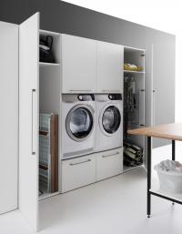 Oasis laundry-room furniture composition