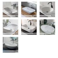Atlantic D.45 bathroom unit with countertop washbasin - washbasin models