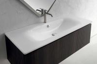 Mauritius 120 CX washbasin in matt-white ceramic