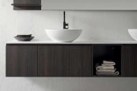 Base unit with deep drawer in wood-effect melamine (274 Laos)