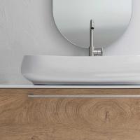 Bathroom unit in wood-effect melamine (276 Kiki)