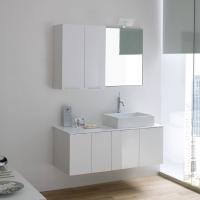 Atlantic D.62 bathroom cabinet with base unit featuring 2 doors