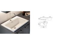 Scotland washbasin - specific measurements