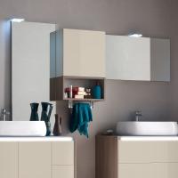 Atlantic modern bathroom wall unit match products from the same collection