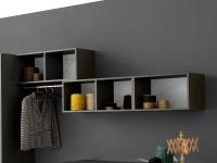 Oasis open wall unit for a laundry room