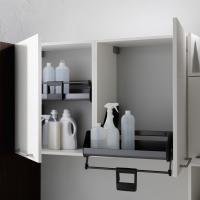 Oasis wall cabinet for a laundry room