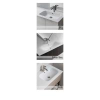 Atlantic Recessed D.50 bathroom vanity - washbasin models
