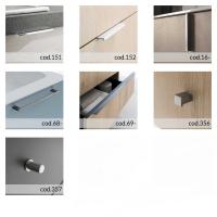 The handle models available for the Oasis L03 laundry-room composition