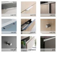 Atlantic modern bathroom wall unit - handle models 