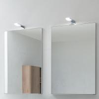 Pair of Wap mirrors with Matris lamp