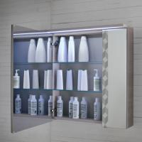 Simply bathroom mirror with storage compartment - inside detail