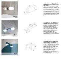 Helly mirror - Lamp models available