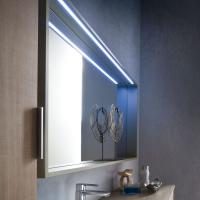 Zelda bathroom mirror - integrated LED light