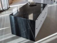 Oasis Top countertop for laundry bases and wall units in marble 88 pluto (stone cat. D)