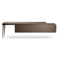 City console table with drop down door by Cantori