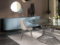 Mirto sideboard with 4 doors by Cantori