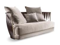Design rivisitato in chiave moderna per il divano Twist di Cantori