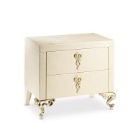 George modern baroque nightstand available in several finishes