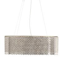 Gioia pendant art deco lamp with crystals by Cantori