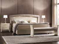 Portofino Luxury upholstered bed by Cantori