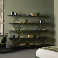 albero 200 cm wide bookcase by Cantori