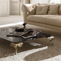 George mirrored coffee table by Cantori