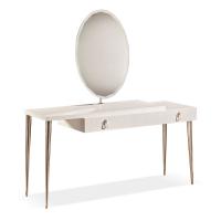City cream vanity with mirror by Cantori