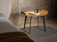 Olos by Bonaldo used on the side of the bed as bedside tables