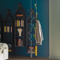 Air ceiling-hanging design coat rack by Cattelan