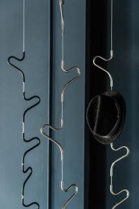 Air coat rack by Cattelan - close-up of the hooks