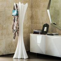 Sipario white polyethylene coat stand