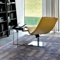 Casanova swivel and reclining chaise longue by Cattelan 