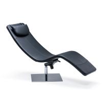 Casanova swivel and reclining chaise longue by Cattelan