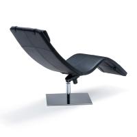 Casanova swivel and reclining chaise longue by Cattelan