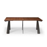 Convivium console table by Cattelan extended with additional middle leg