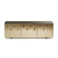 Carnaby design sideboard with 3 mirrored doors by Cattelan
