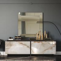 Europa sideboard by Cattelan available in several Keramik stone finishes