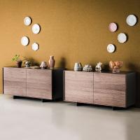 Couple of 2 two-door sideboards Oxford by Cattelan