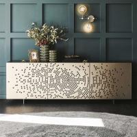 Voyager by Cattelan modern sideboard with decorated doors