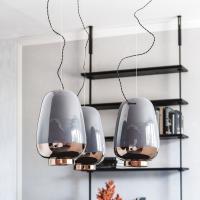 Asia pendant lamp by Cattelan ideal for recreating light point effects in the room