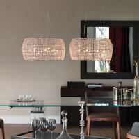 Kidal chandelier lights up the living room