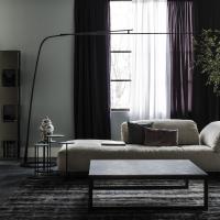Stealth by Cattelan is a floor lamp perfect to illuminate contemporary refined livings