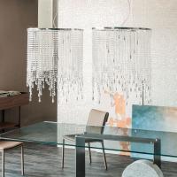 Venezia beaded ceiling light by Cattelan - a two unit composition