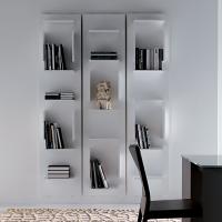 Fifty wall-mounted bookcase by Cattelan