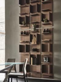 Fifty wall modular bookcase by Cattelan