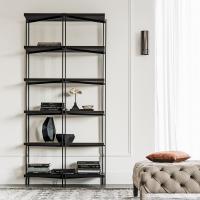 Hudson modular steel bookcase by Cattelan 