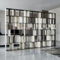 Nautilus by Cattelan double-sided bookcase ideal as wall partition