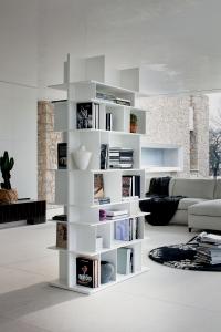Wally double vertical bookcase by Cattelan