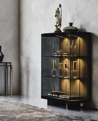 Boutique Alta modern glass cupboard perfect to furnish modern living-rooms