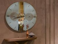 Orologio a specchio di design Times di Cattelan 